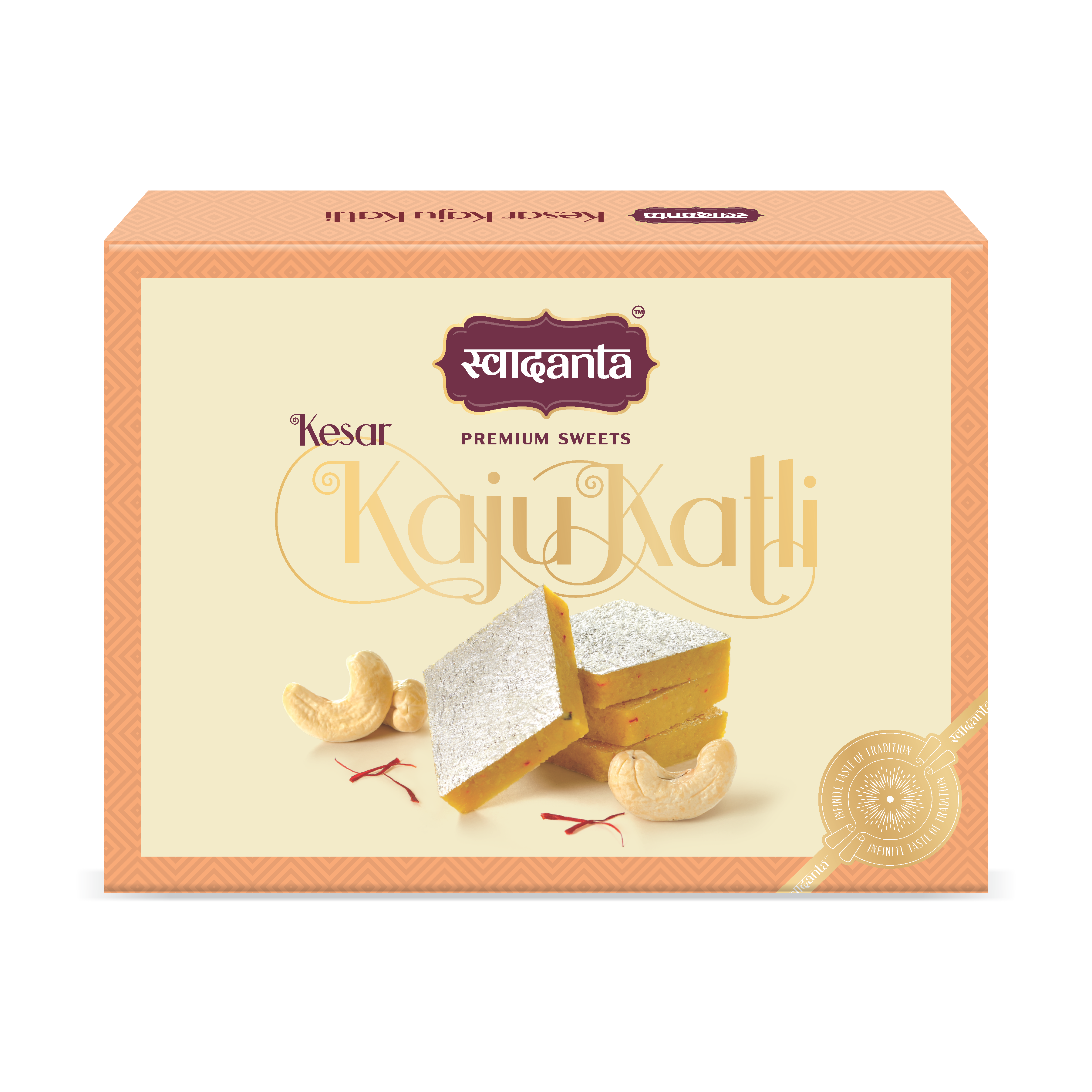 Kesar Kaju Katli